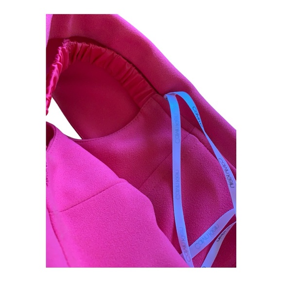 Calvin Klein Coral Dress Sz4P - Picture 6 of 7